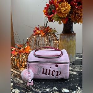 Juicy Couture Pink Cosmetic Bag